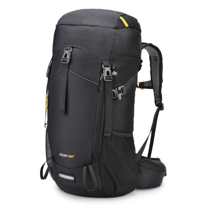 30L Mountaineering Daypack with Waterproof Rain Cover - 图片 4